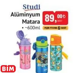 STUDİ ALÜMİNYUM MATARA STUDİ ALÜMİNYUM MATARA